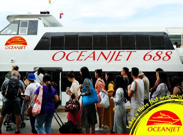 Oceanjet宿务飞往奥尔莫克